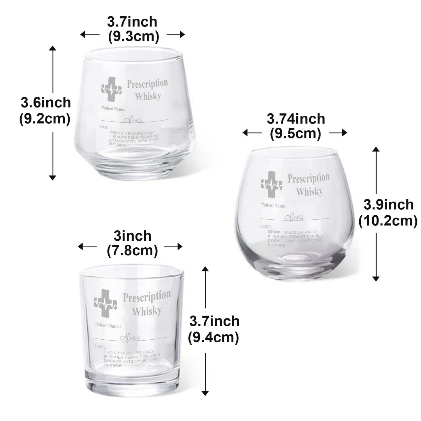 Verres À Whisky Sur Ordonnance Amusants Personnalisés Et Dessous De Verre En Ardoise Avec Nom Gravé Au Laser, Cadeau De Fête Des Pères Pour Grand-père Papa