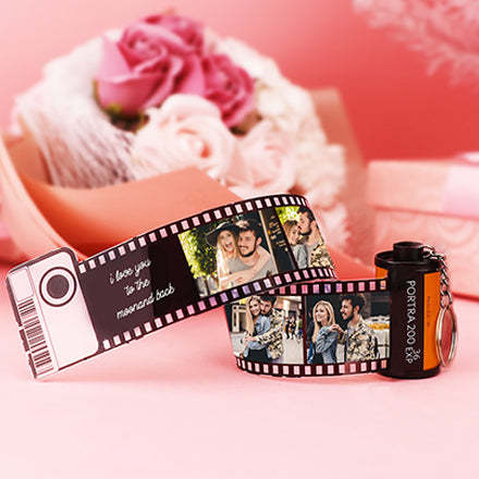 Porte-clés Calendrier Photo Gravé Personnalisé - Pour Anniversaire