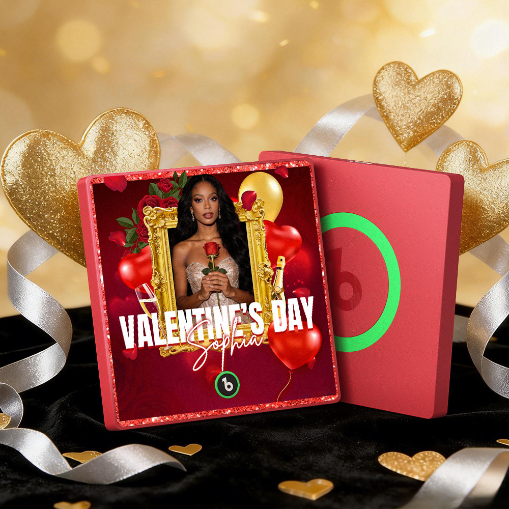 Aimants Musicaux Personnalisés Pour Réfrigérateur, Cadre Coloré, Album Musical, Peut Jouer Des Chansons, Cœur Et Ballon, Cadeau De Saint-valentin - MapLunelampeFr