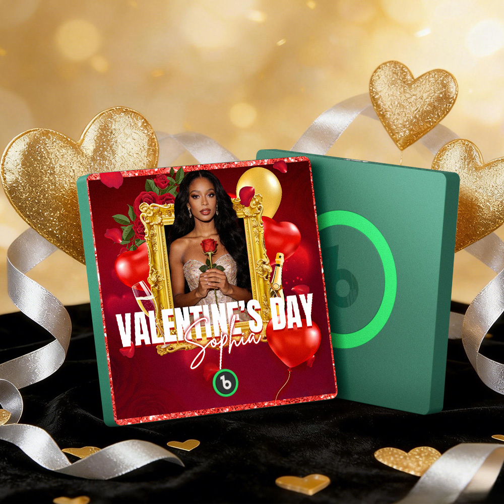 Aimants Musicaux Personnalisés Pour Réfrigérateur, Cadre Coloré, Album Musical, Peut Jouer Des Chansons, Cœur Et Ballon, Cadeau De Saint-valentin - MapLunelampeFr