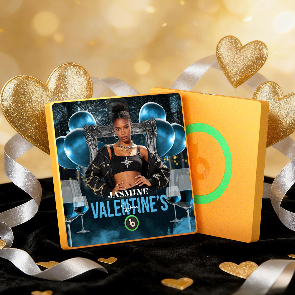 Aimants Musicaux Personnalisés Pour Réfrigérateur, Cadre Coloré, Album Musical, Peut Jouer Des Chansons, Cœur Et Ballon, Cadeau De Saint-valentin - MapLunelampeFr