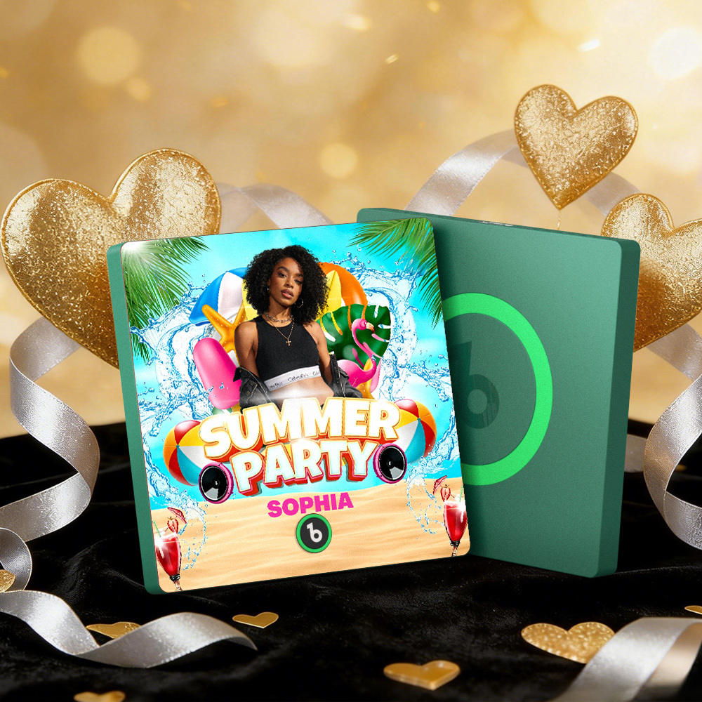 Aimants Musicaux Personnalisés Pour Réfrigérateur, Cadre Coloré, Album Musical, Peut Jouer Des Chansons, Cœur Et Ballon, Cadeau De Saint-valentin - MapLunelampeFr