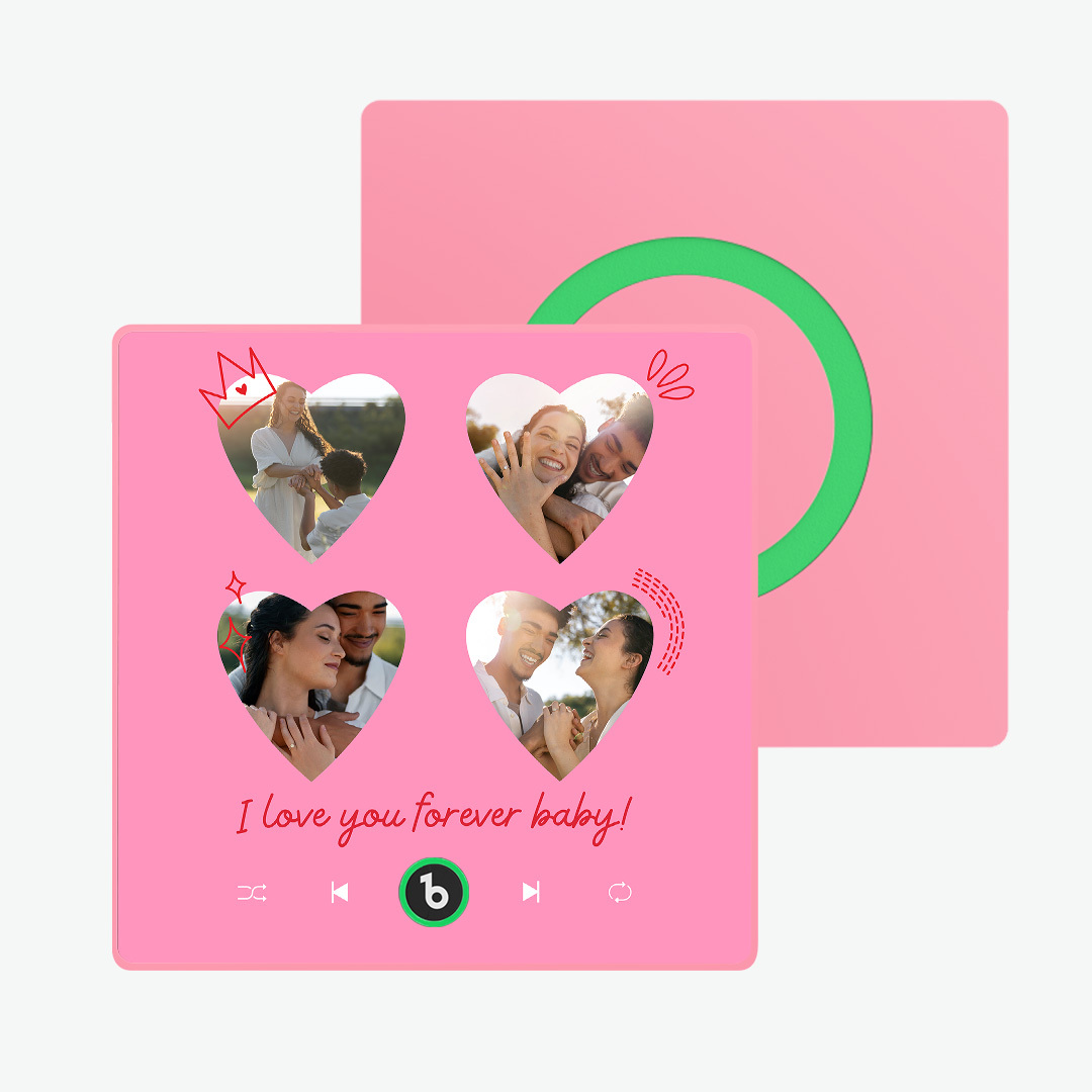 Aimants De Réfrigérateur Musicaux Personnalisés Aimant De Réfrigérateur Musical Personnalisé Cadre Coloré Album Aimant De Réfrigérateur Peut Jouer Des Chansons Cadeau Pour Amoureux - MapLunelampeFr