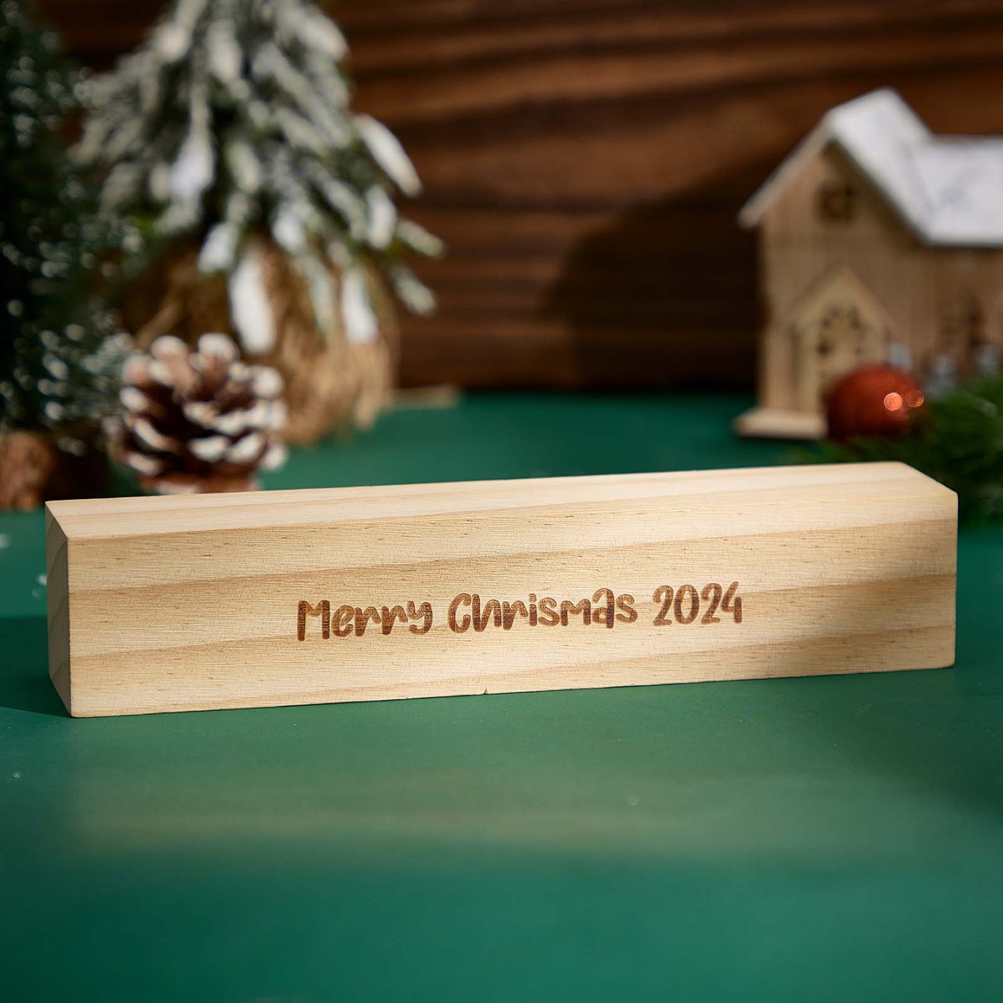 Décoration Personnalisée En Bois De Bonhomme De Neige Avec Lumière Led, Panneau De Bloc De Nom D'hiver, Fournitures De Fête De Vacances, Cadeau De Noël Pour La Famille