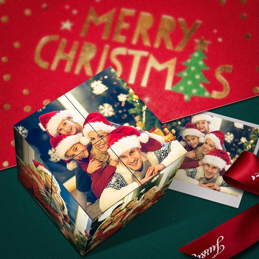 Photo Cube Photo Personnalisée Cube de Rubic Photo Pliable