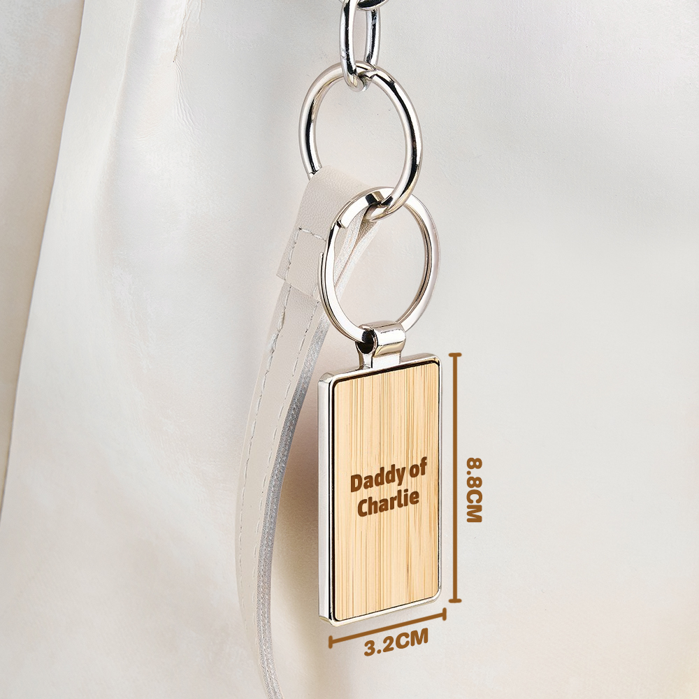 Porte-clés Photo Personnalisé Pour Papa, Cadeau Pour La Fête Des Pères, Cadeau Pour Papa/grand-père, Porte-clés Photo, Cadeau Pour Papa, Cadeau Des Enfants, Cadeau De Naissance - MapLunelampeFr