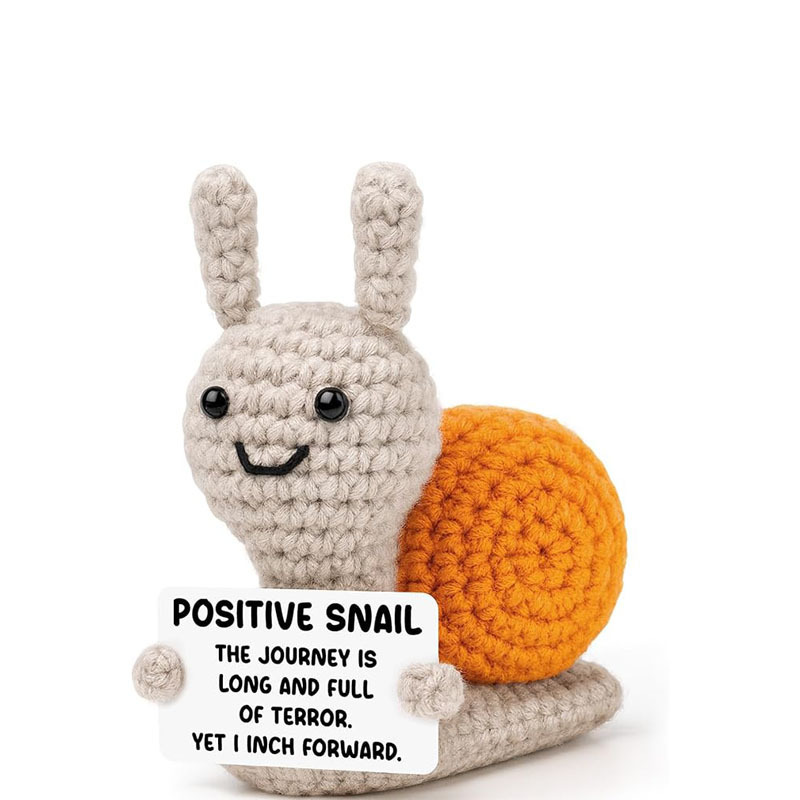 Pot Tournesol Crocheté À La Main - Décoration De Bureau « tout Va Bien » Pour Un Soutien Émotionnel - MapLunelampeFr