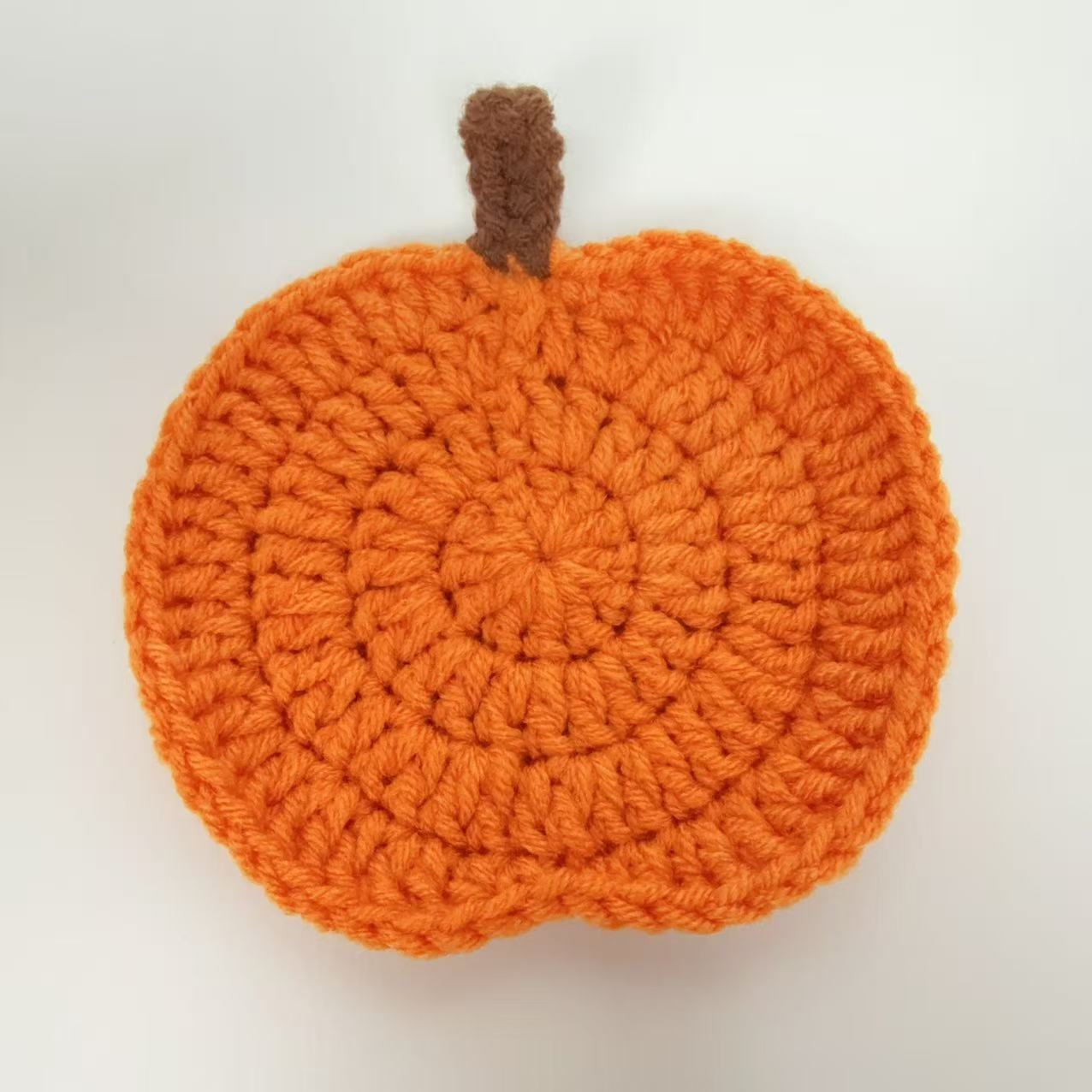 Ensemble De 8 Sous-verres Citrouilles Au Crochet – Décorations Automnales Réutilisables Se Transformant En 3D – Cadeau Idéal Pour Thanksgiving Et Halloween - MapLunelampeFr