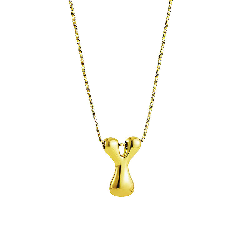 Collier Avec Initiale En Zircone Cubique Scintillante, Cadeau Pour La Saint-valentin (elle) - MapLunelampeFr