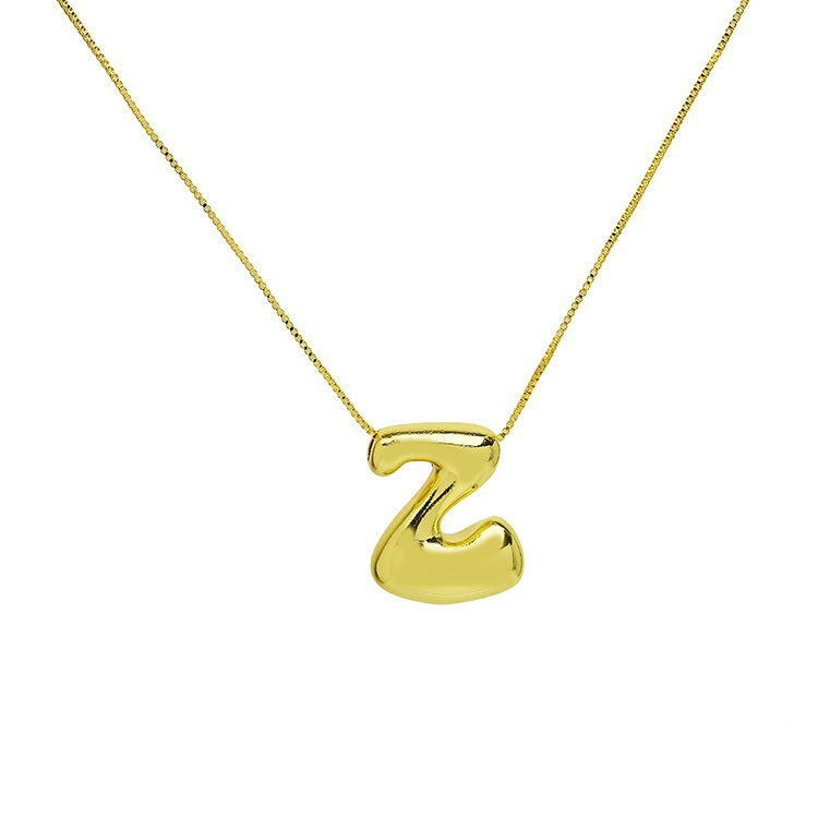 Collier Avec Initiale En Zircone Cubique Scintillante, Cadeau Pour La Saint-valentin (elle) - MapLunelampeFr