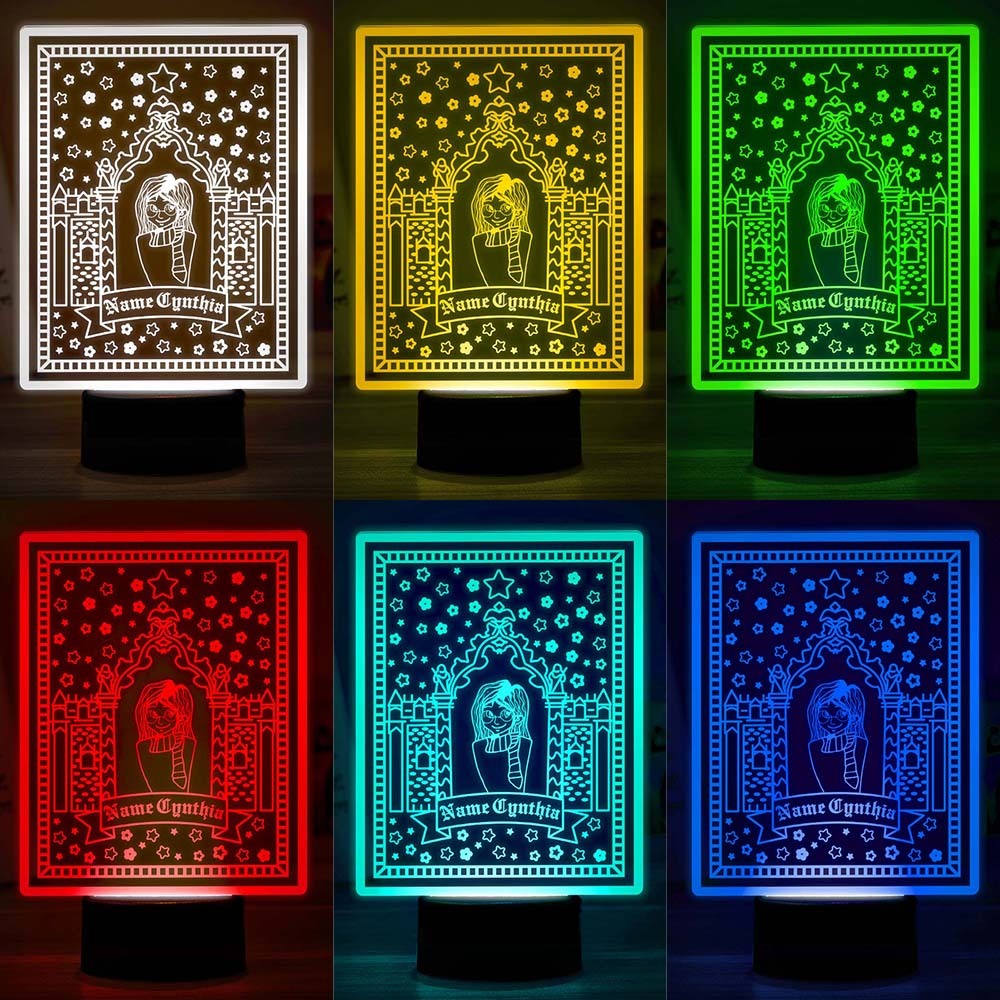 Veilleuse Grenouille En Chocolat Personnalisée Veilleuse Personnalisée Assistant Cadeau Assistant Led Night Lumos - maplunelampefr