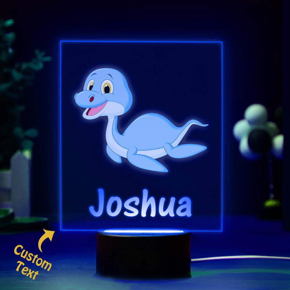 Lampes Personnalisées De Dinosaure Pour Le Décor De Chambre De Dinosaure De Chambre De Garçons - maplunelampefr