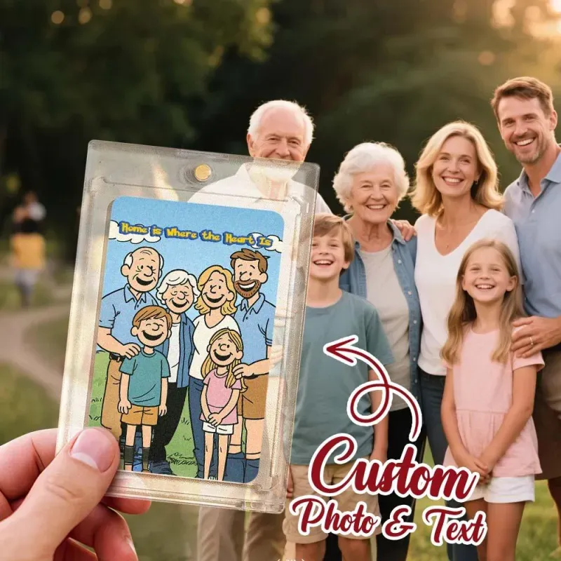 Cadeau Personnalisé De Carte De Papa Carte à Collectionner Photo Et Nom Personnalisée, Cadeau Unique Pour La Fête Des Pères Pour Papa - MapLunelampeFr