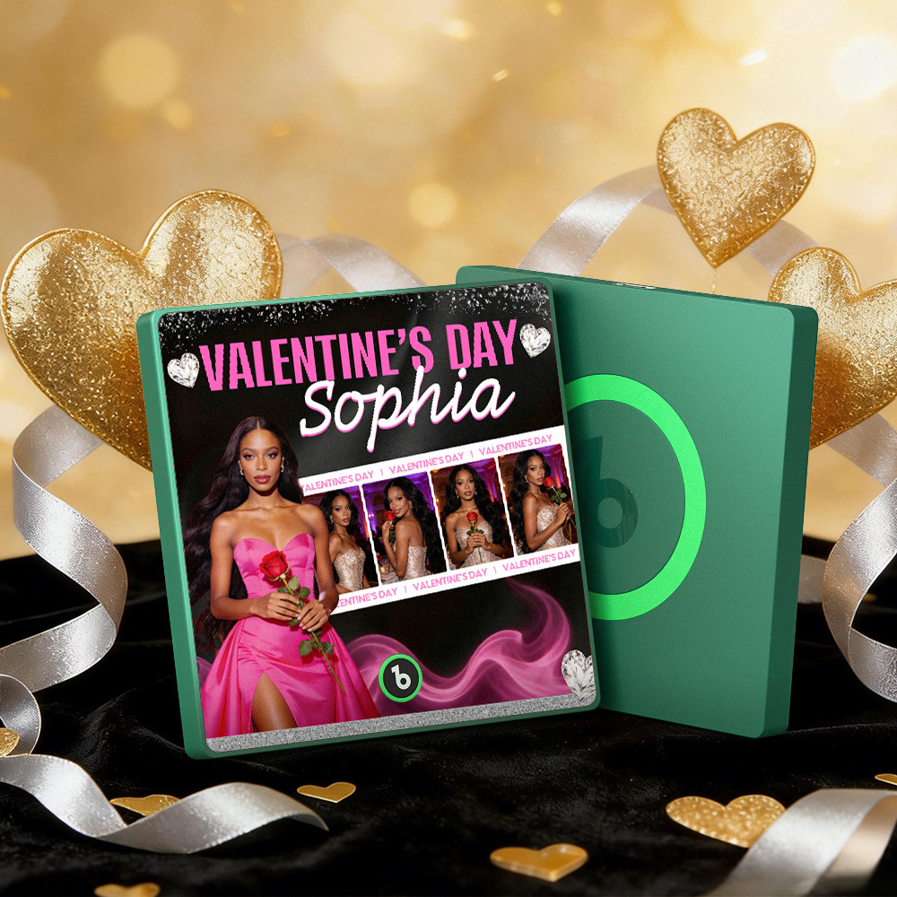 Aimants Musicaux Personnalisés Pour Réfrigérateur, Cadre Coloré, Album Musical, Peut Jouer Des Chansons, Cœur Et Ballon, Cadeau De Saint-valentin - MapLunelampeFr