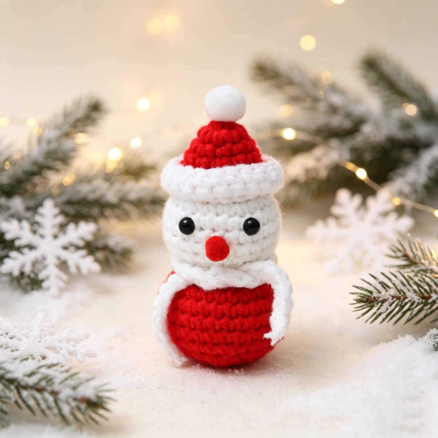 Ensemble De Miniatures De Noël Au Crochet Faites à La Main – Cadeau Festif Pour Enfants, Enseignants Et Collègues, Décorations De Noël Et Petits Cadeaux à Glisser Dans Les Chaussettes - MapLunelampeFr