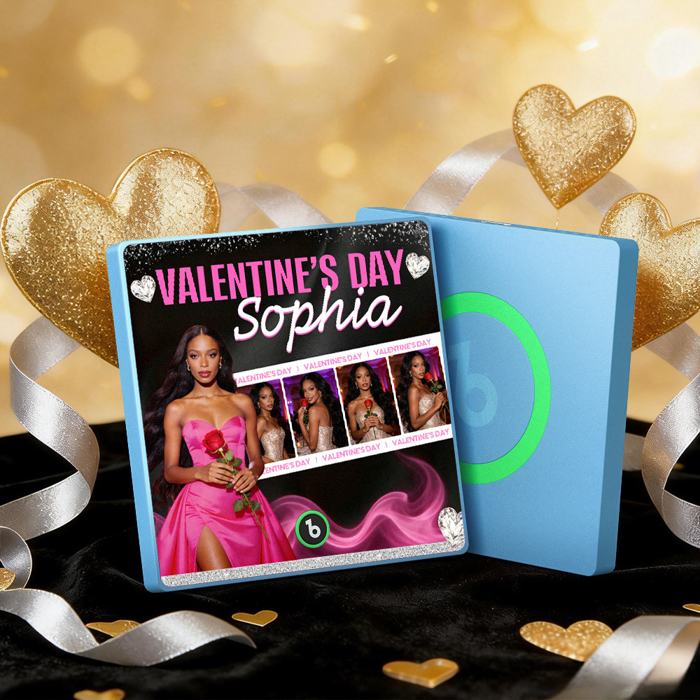 Aimants Musicaux Personnalisés Pour Réfrigérateur, Cadre Coloré, Album Musical, Peut Jouer Des Chansons, Cœur Et Ballon, Cadeau De Saint-valentin - MapLunelampeFr