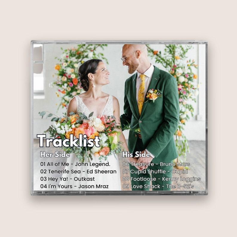Cd Personnalisé Et Boîtier À Bijoux | Printyourdisc Mixtape De Cd Personnalisée | Album Cd Personnalisé Personnalisé, Saint-valentin, Cadeau De Mariage Anniversaire