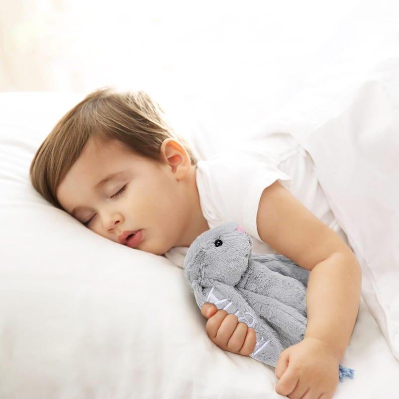 Lapin Brodé De Pâques Personnalisé, Lapin Monogrammé, Cadeau De Bébé Nouveau-né, Cadeau De Baby Shower, Animal En Peluche, Jouet De Lapin En Peluche, Cadeau Pour Enfant - MapLunelampeFr