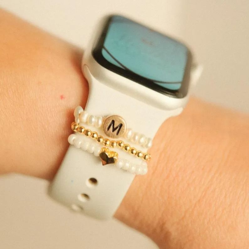Breloques De Montre Personnalisées Pour Apple Watch, Cadeau D'anniversaire - MapLunelampeFr