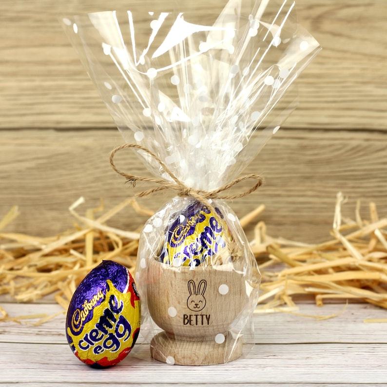 Coquetier Personnalisé, Coquetier En Bois Gravé, Cadeau De Pâques Pour Les Enfants, Porte-oeuf Dippy - MapLunelampeFr