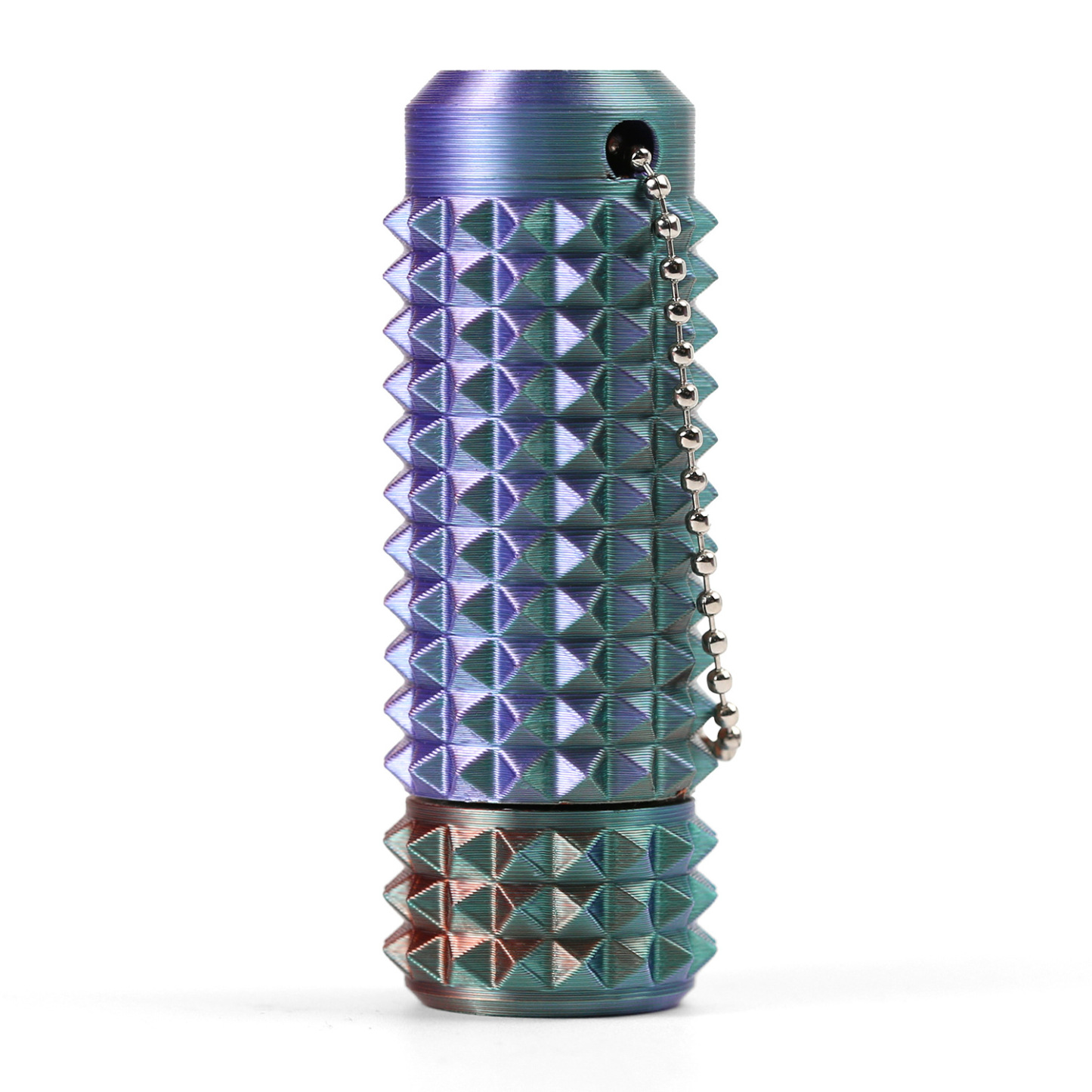 Custom Name Spiky Grippie Stim Keychain Mini Fidget Toy Venting Key Pendant for Anxiety Relief Positive - GiftlabUK