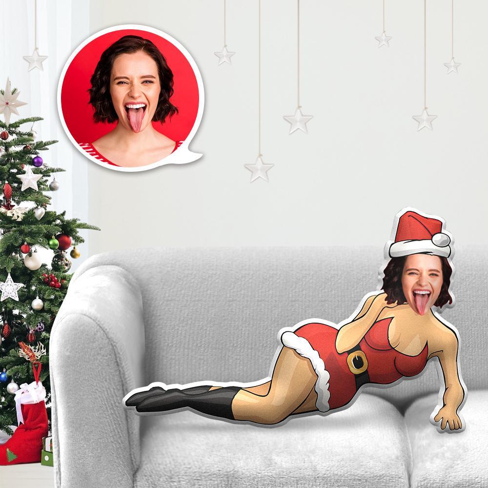 My Face Pillow Custom Pillow Face Body Pillow Personalised Photo Pillow Gift Sexy christmas female body Throw Pillow MiniMe Pillow - mymoonlampuk