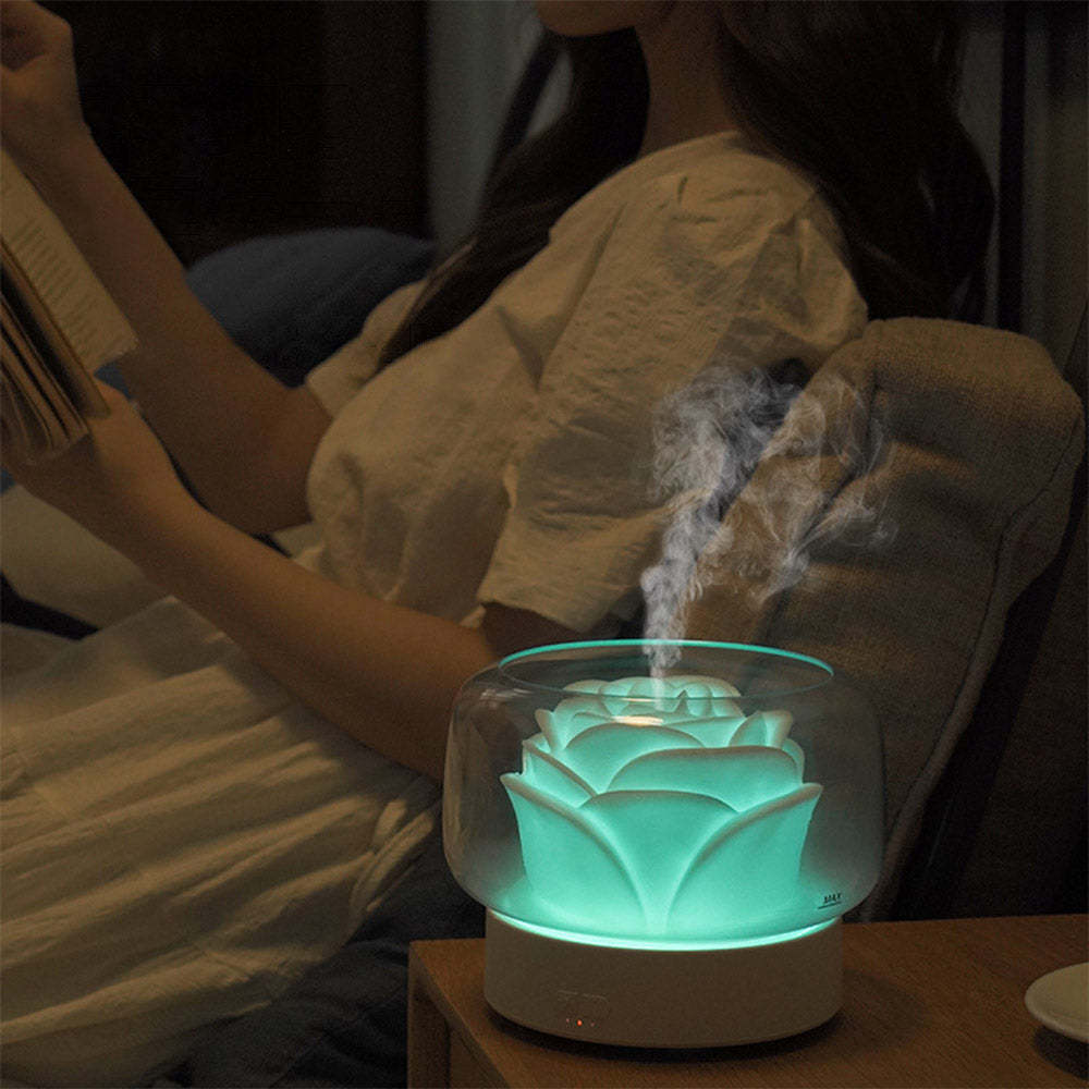 Flower With Life Aromatherapy Lamp Home Bedroom Humidifier Spray Small Incense Machine - mymoonlampuk