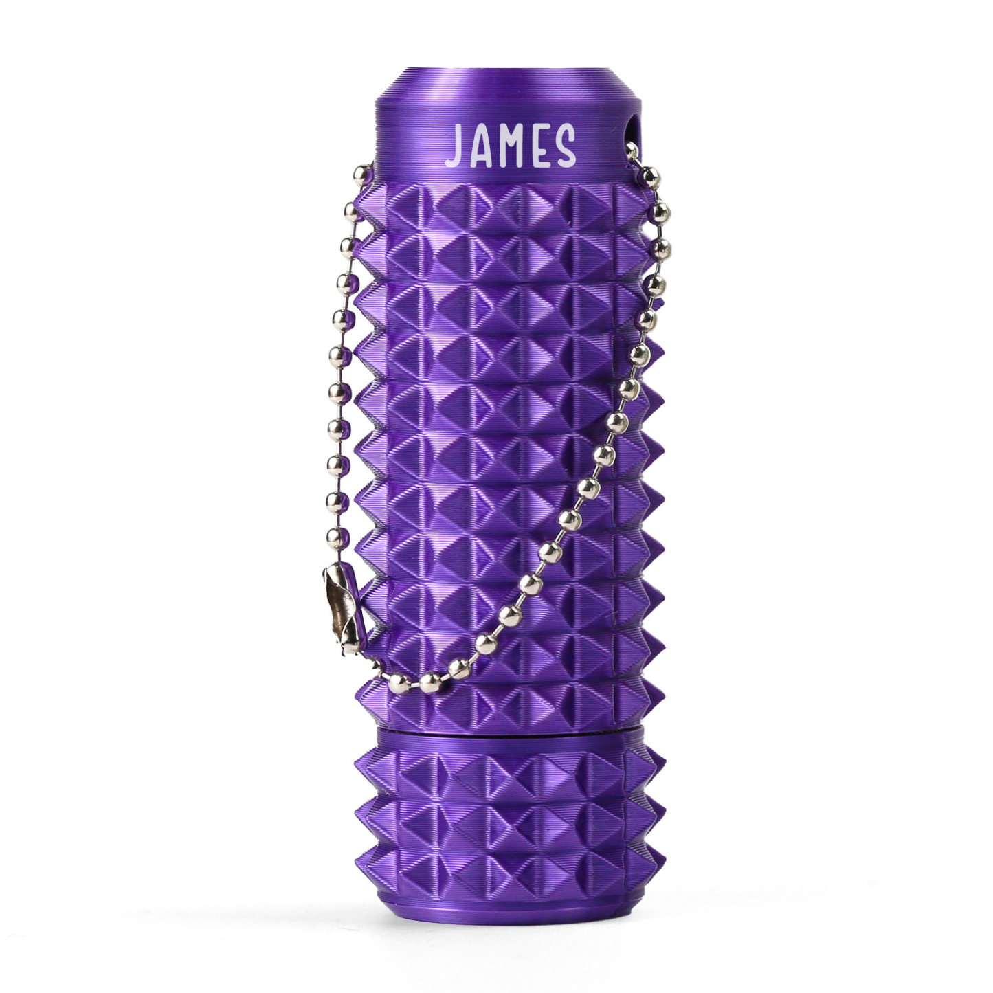Custom Name Spiky Grippie Stim Keychain Mini Fidget Toy Venting Key Pendant for Anxiety Relief Positive - GiftlabUK