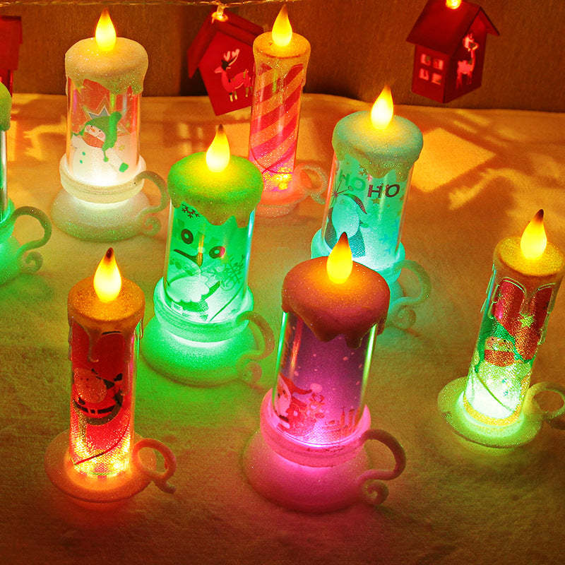 Christmas LED Flameless Candle Light For Christmas Thanksgiving New Year Decoration - mymoonlampuk