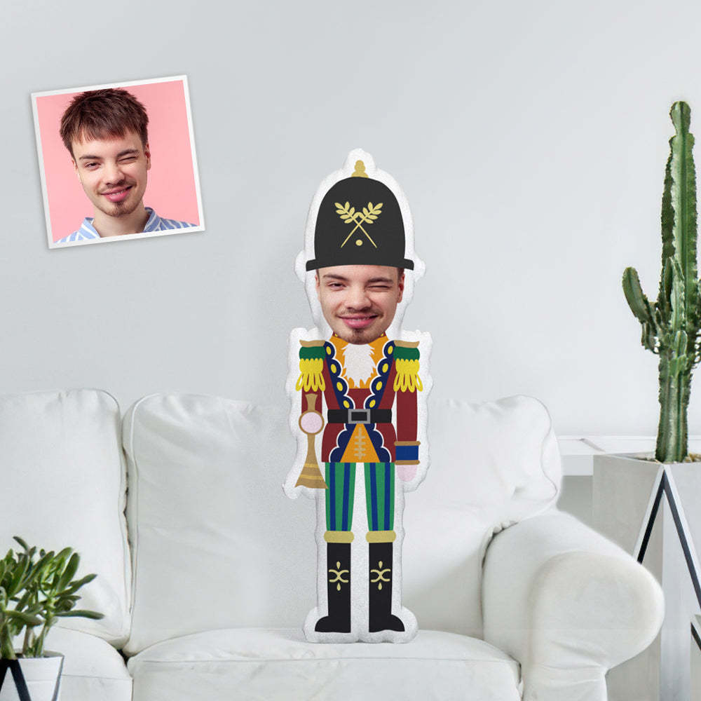 Personalised Custom Face Photo Minime Doll Unique Gift Custom Face Pillow Doll For Family - mymoonlampuk