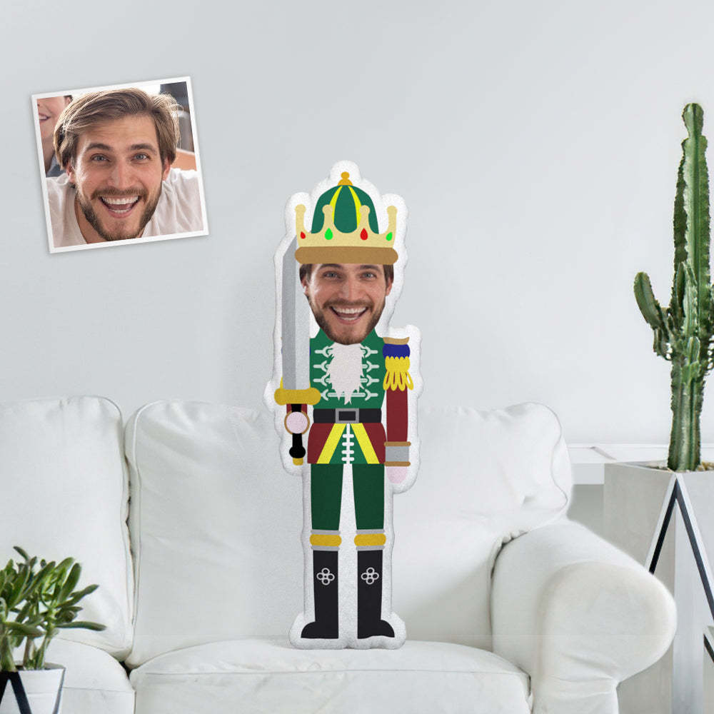 Custom Face Photo Minime Doll Nutcracker Minime Toys Custom Face Photo Doll The Most Funny Valentine's Day Gifts - mymoonlampuk