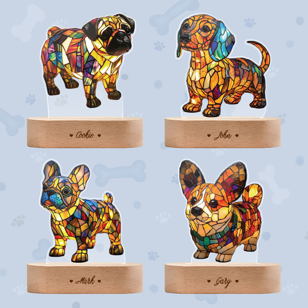 Dachshund Lamp Animal Lamps Home Decor Gifts for Dog Lovers