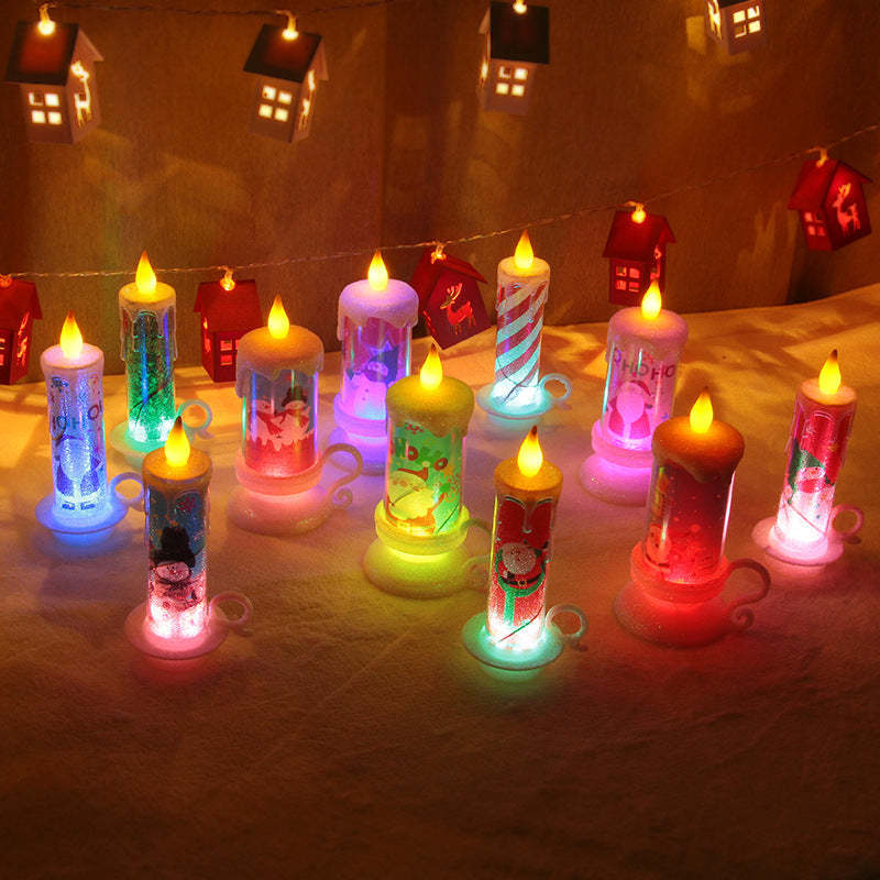 Christmas LED Flameless Candle Light For Christmas Thanksgiving New Year Decoration - mymoonlampuk