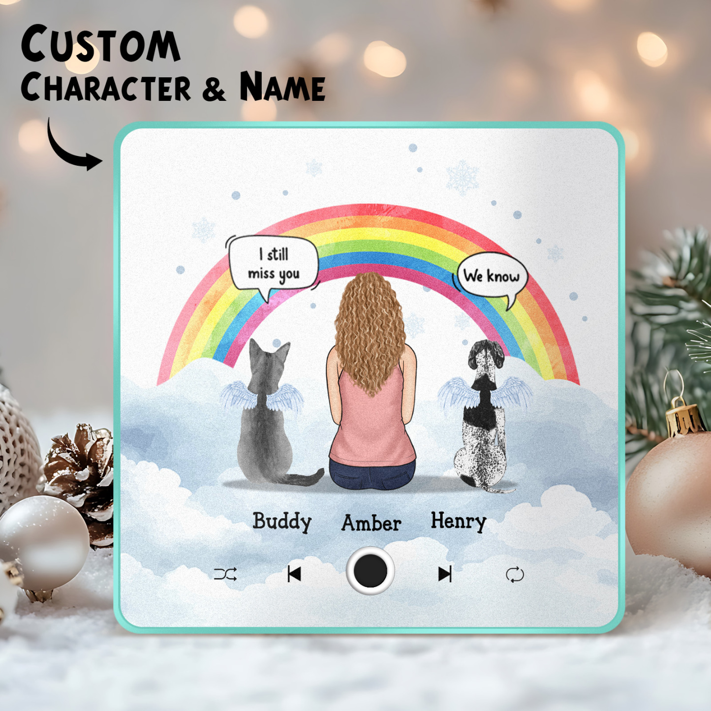 Custom Album Music Fridge Magnet Photo Personalized Phone Music Fridge Magnet Pro Custom Character and Name Fridge Magnet I Still Miss You - MyMoonLampUk