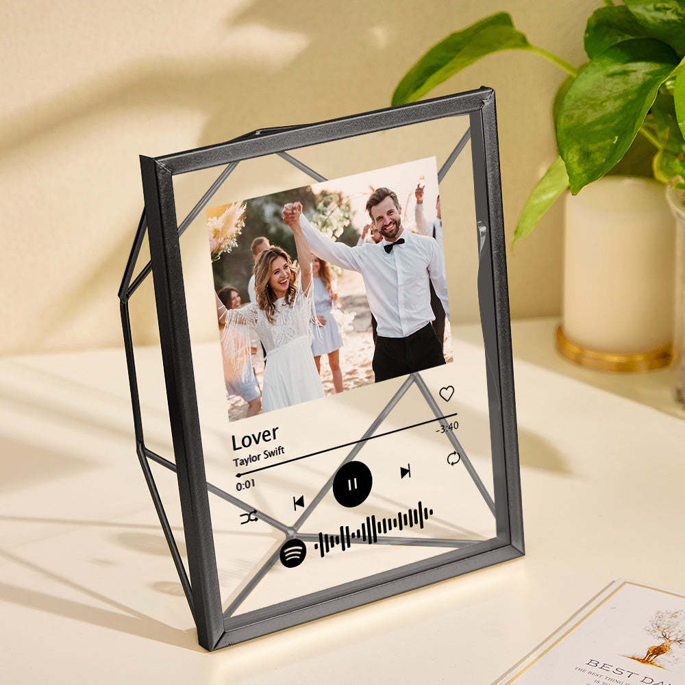 Custom Photo Spotify Acrylic Photo Frame Personalized Picture Gift - mymoonlampuk