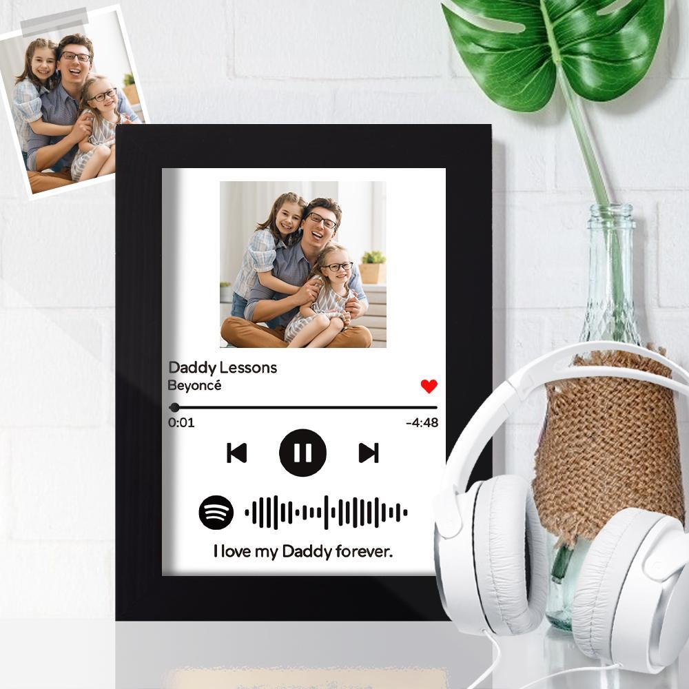 Custom Spotify Frame Song Frame Song Plaque Custom Song Frame(7"& 10")