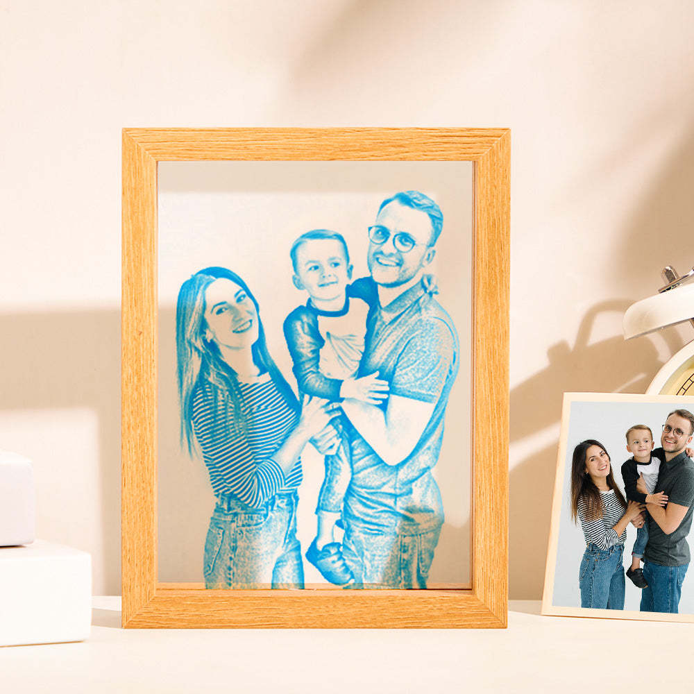 Custom Photo Film Negative Style Frames Personalized Photo Film Frame Projectable Photo Frame - mymoonlampuk