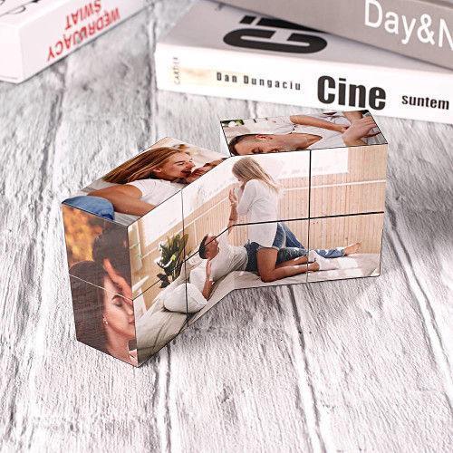 Christmas Gifts Father's Day Gifts Custom Magic Folding rubic's Cube