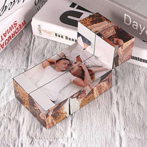 Christmas Gifts Father's Day Gifts Custom Magic Folding rubic's Cube