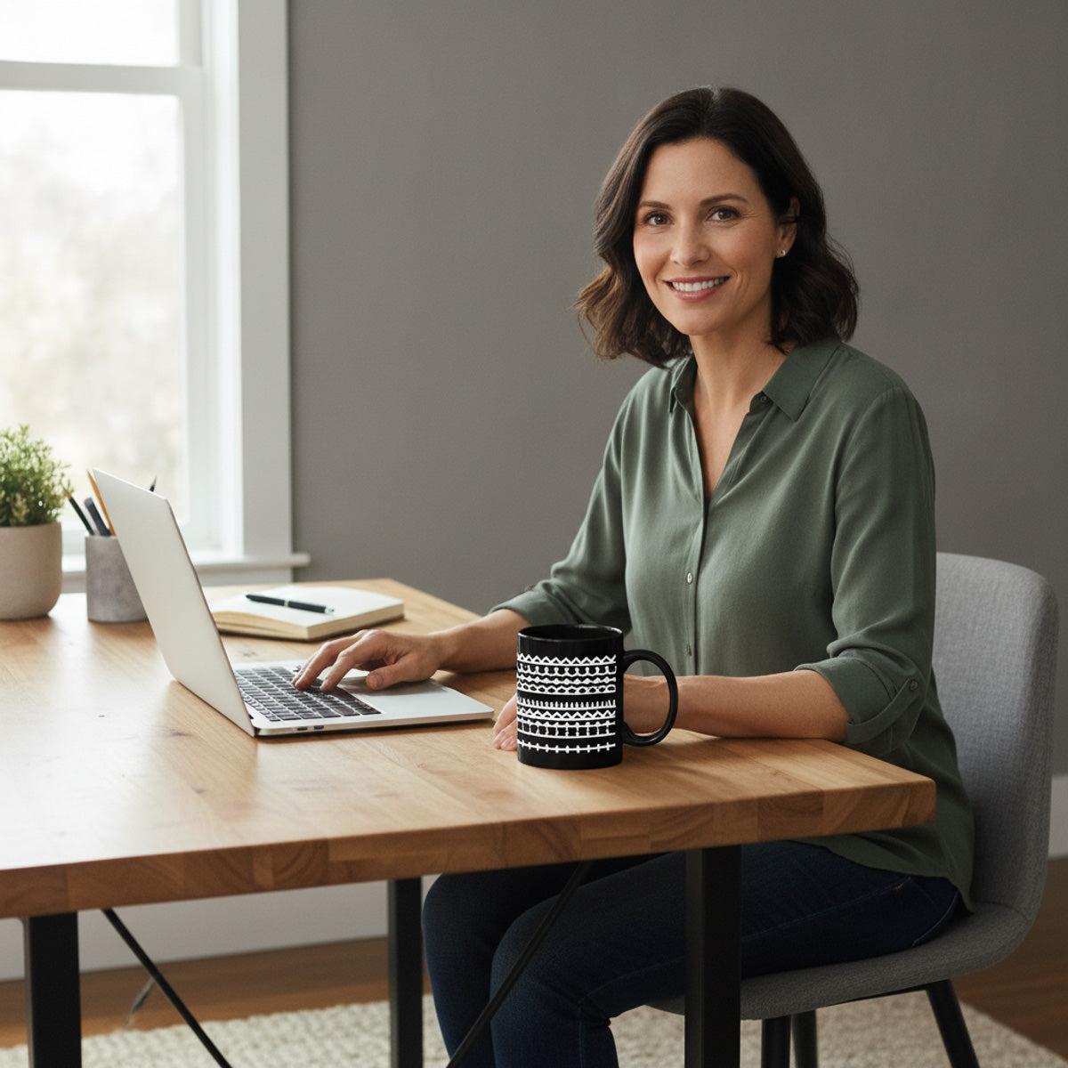 Custom Hidden Message Mug, Funny Gag Gift for Coworker Friend Girlfriend • I Said What I Said - Coffee Mug - MyMoonLampUk