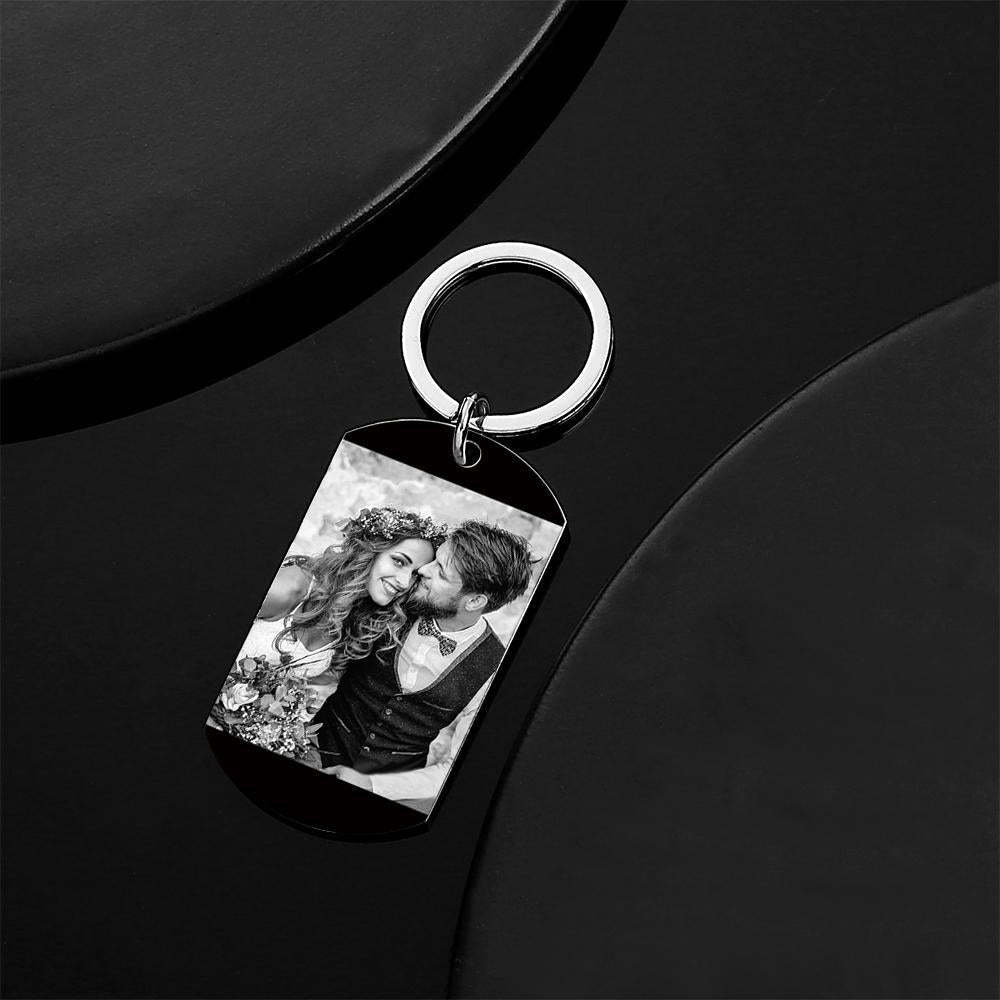 Custom Keychain Photo Calendar Keychain Tag Keychain Gift For Newly Married Couples - mymoonlampuk