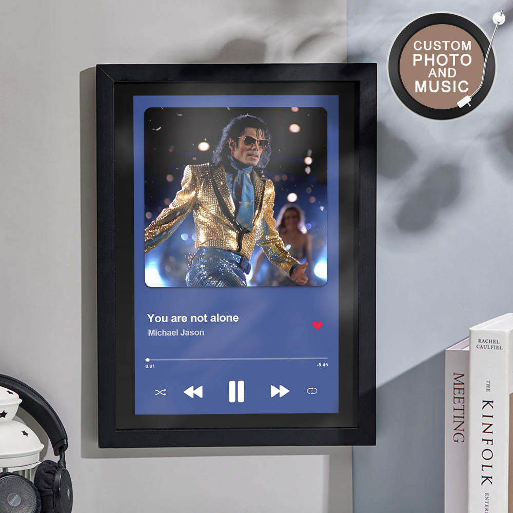 NFC Patch Custom Photo Song Frame Personalized Music Information Frame Gifts For Him - mymoonlampuk