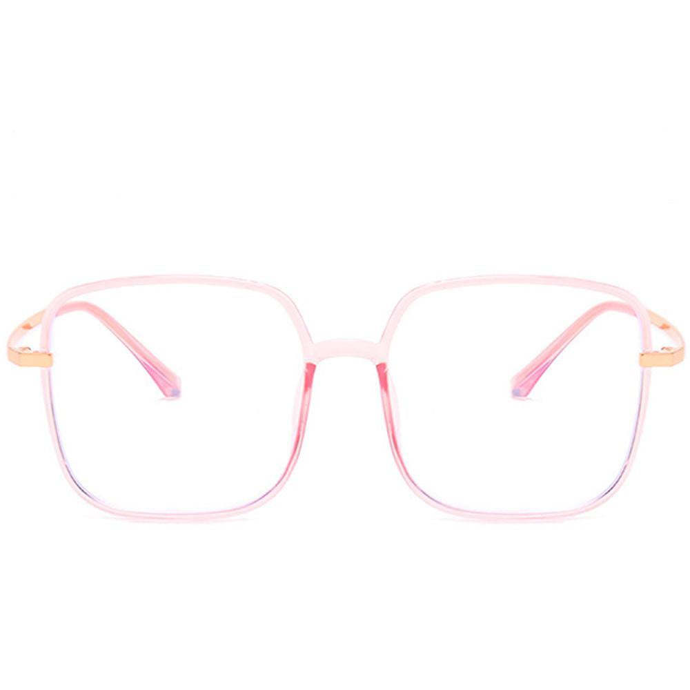 Star - Fashion Blue Light Blocking Computer Reading Gaming Glasses - Transparent Pink - mymoonlampuk