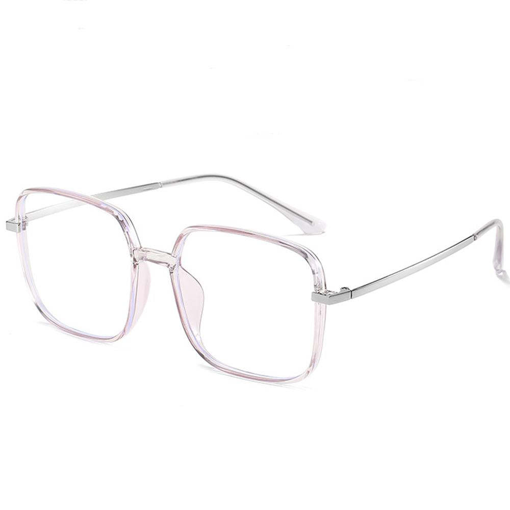 Star - Fashion Blue Light Blocking Computer Reading Gaming Glasses - Transparent Purple - mymoonlampuk