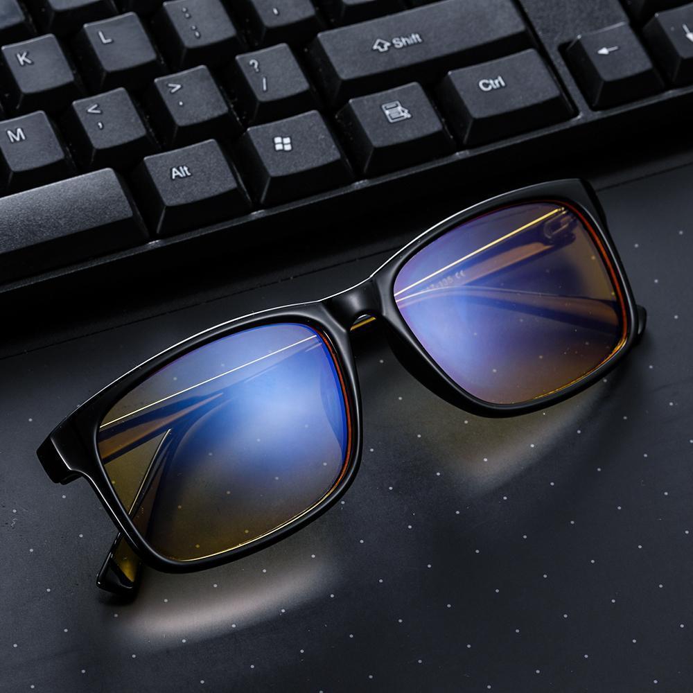 Blizzard - Adults Professional Gaming Glasses Blue Light Blocking Glasses - Black - mymoonlampuk