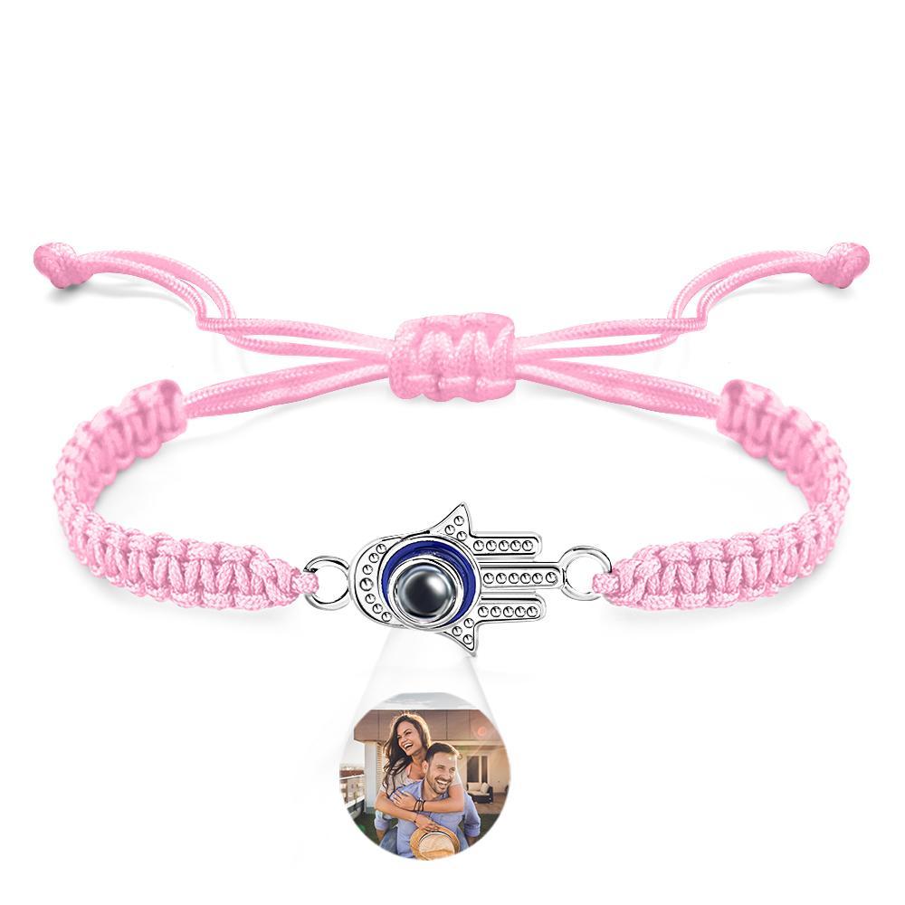 Custom Projection Bracelet Evil Eye Fashion Men's Gift - MyMoonLampUk