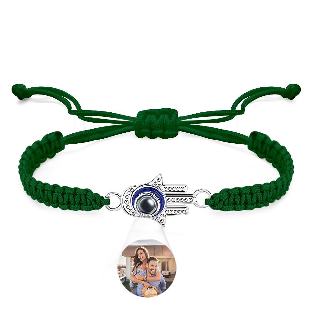 Custom Projection Bracelet Evil Eye Fashion Men's Gift - MyMoonLampUk