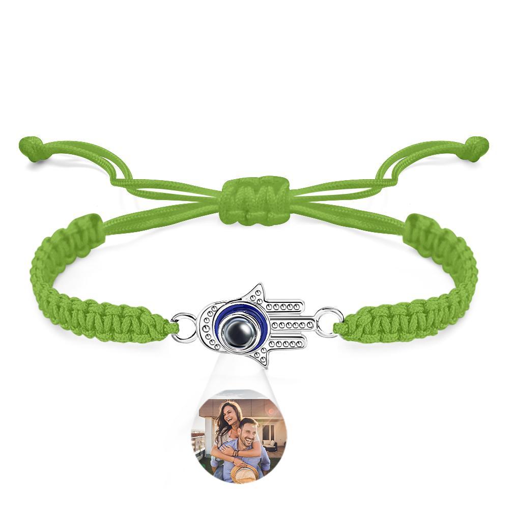 Custom Projection Bracelet Evil Eye Fashion Men's Gift - MyMoonLampUk