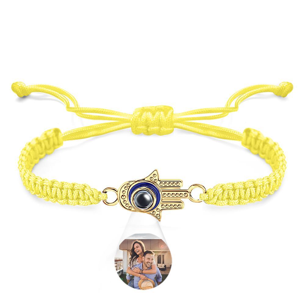 Custom Projection Bracelet Evil Eye Fashion Men's Gift - MyMoonLampUk