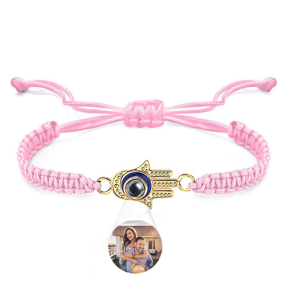 Custom Projection Bracelet Evil Eye Fashion Men's Gift - MyMoonLampUk
